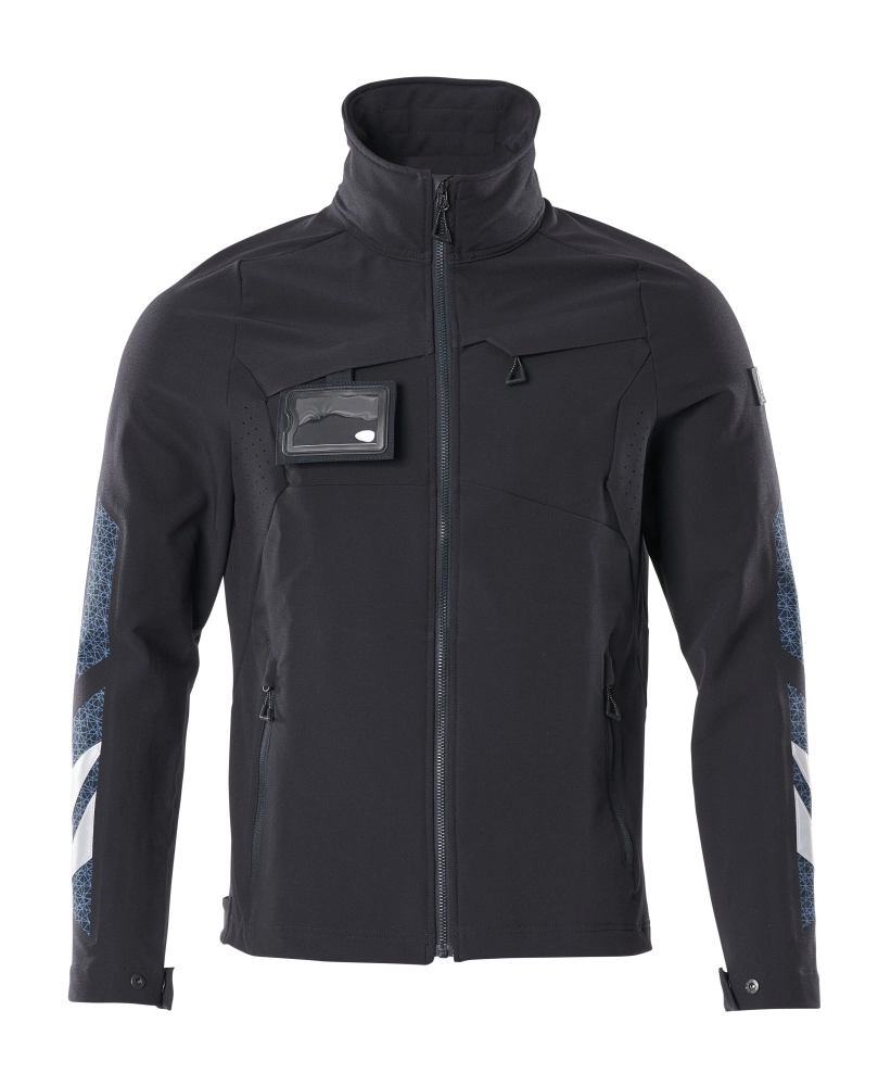 Jacke, ULTIMATE STRETCH, leicht Arbeitsjacke Größe 3XL, schwarzblau