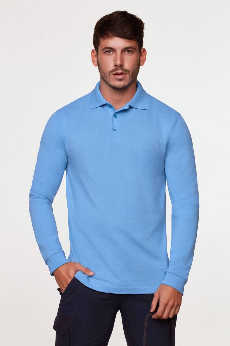 HAKRO Longsleeve-Poloshirt MIKRALINAR®