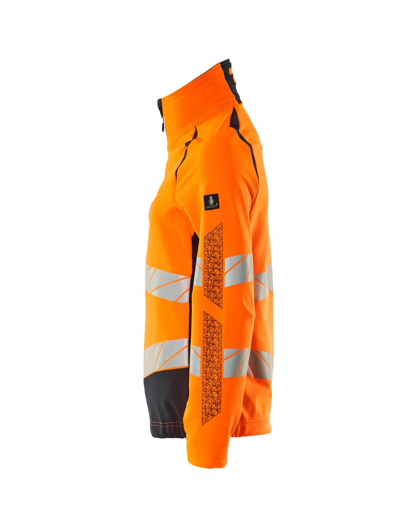 Jacke, Damen, ULTIMATE STRETCH Arbeitsjacke Größe 3XL, hi-vis orange/schwarzblau