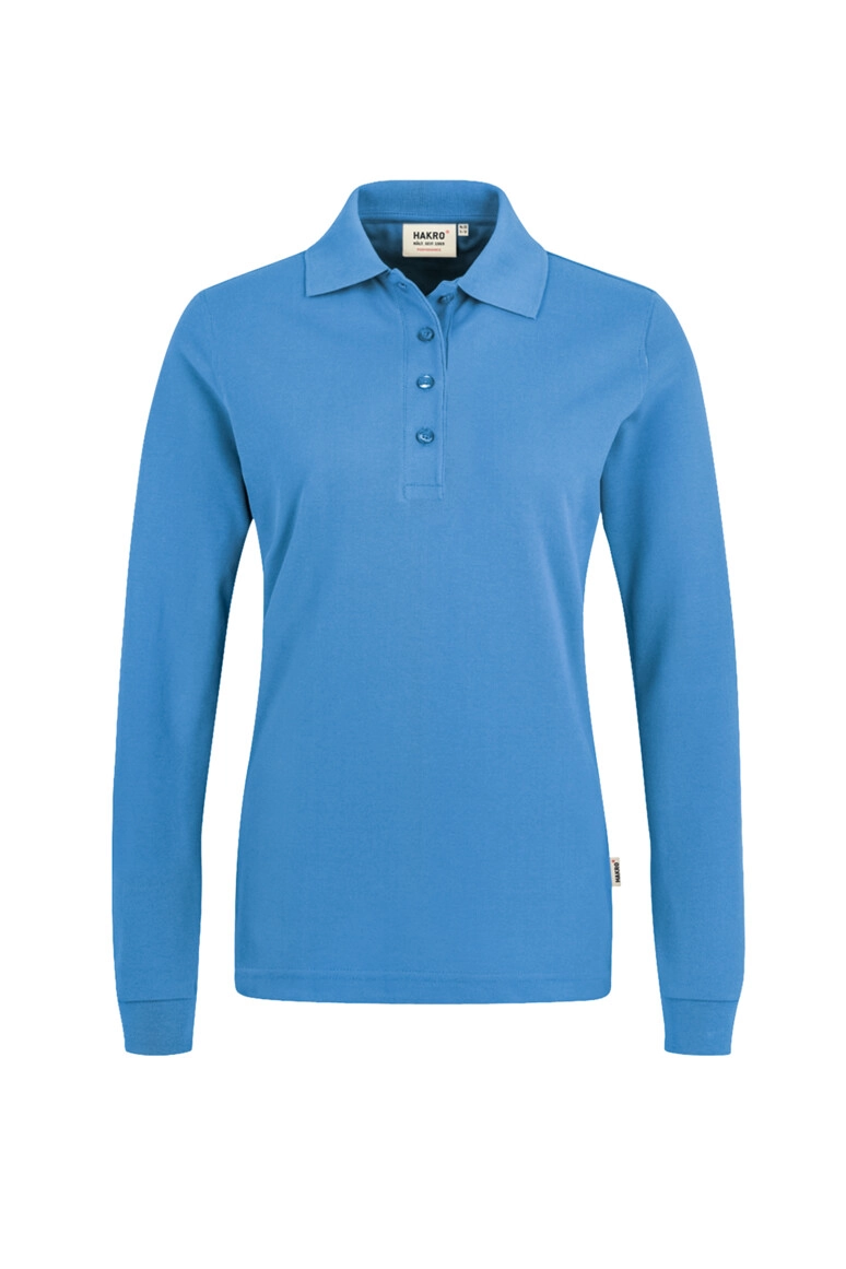 HAKRO Damen Longsleeve-Poloshirt MIKRALINAR®