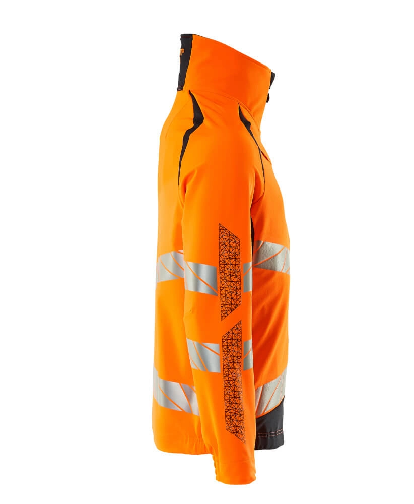 Jacke, ULTIMATE STRETCH Arbeitsjacke Größe 3XL, hi-vis orange/schwarzblau