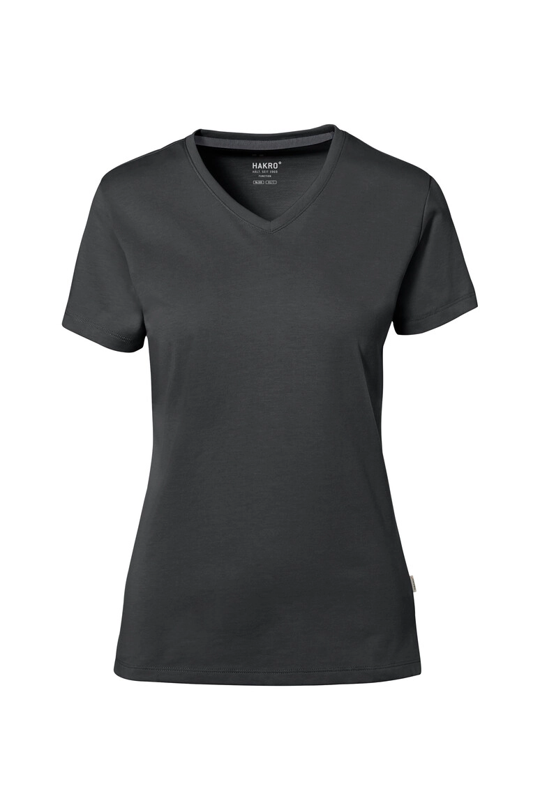 HAKRO COTTON TEC® Damen V-Shirt