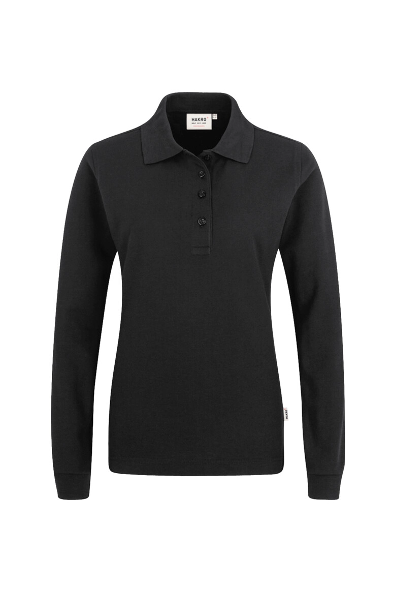 HAKRO Damen Longsleeve-Poloshirt MIKRALINAR®