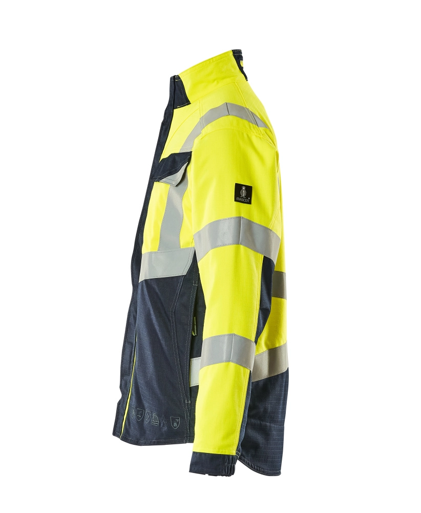 MASCOT® Biel Arbeitsjacke Multisafe Größe 3XL, hi-vis gelb/schwarzblau