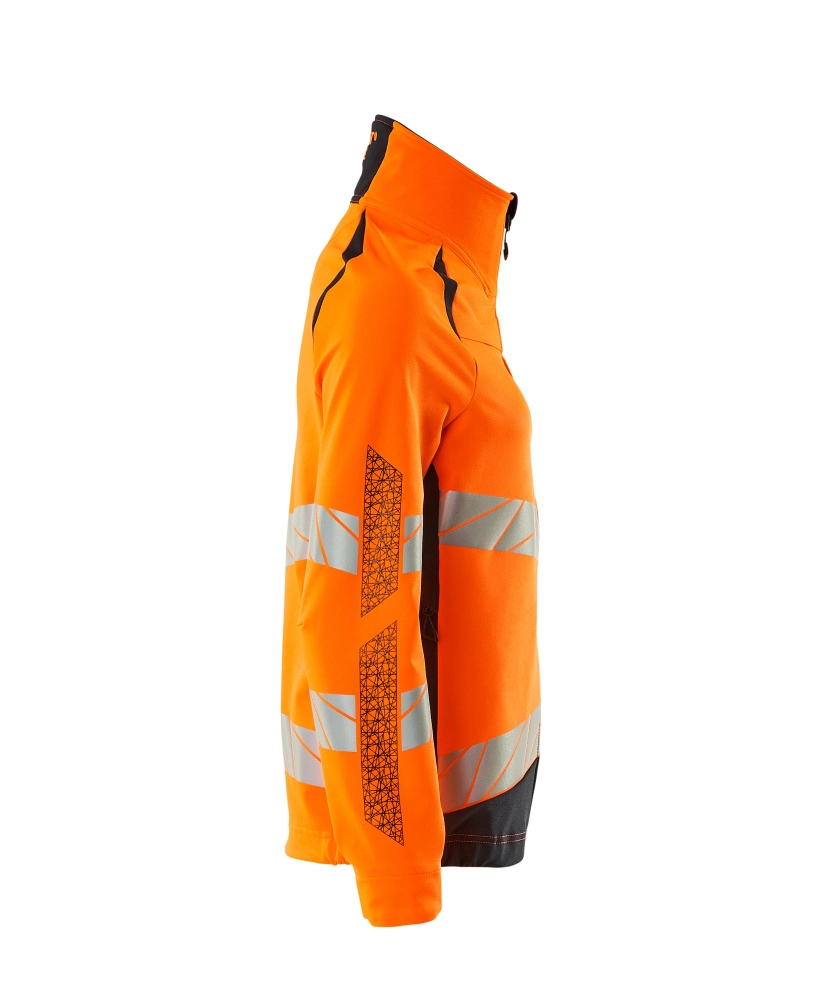 Jacke, Damen, ULTIMATE STRETCH Arbeitsjacke Größe 3XL, hi-vis orange/schwarzblau