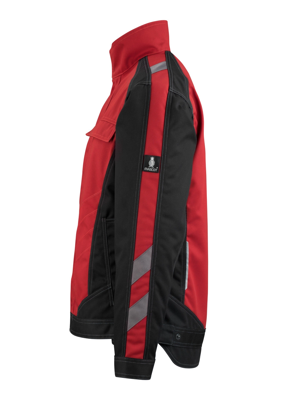 MASCOT® Mainz Arbeitsjacke Größe 3XL, rot/schwarz