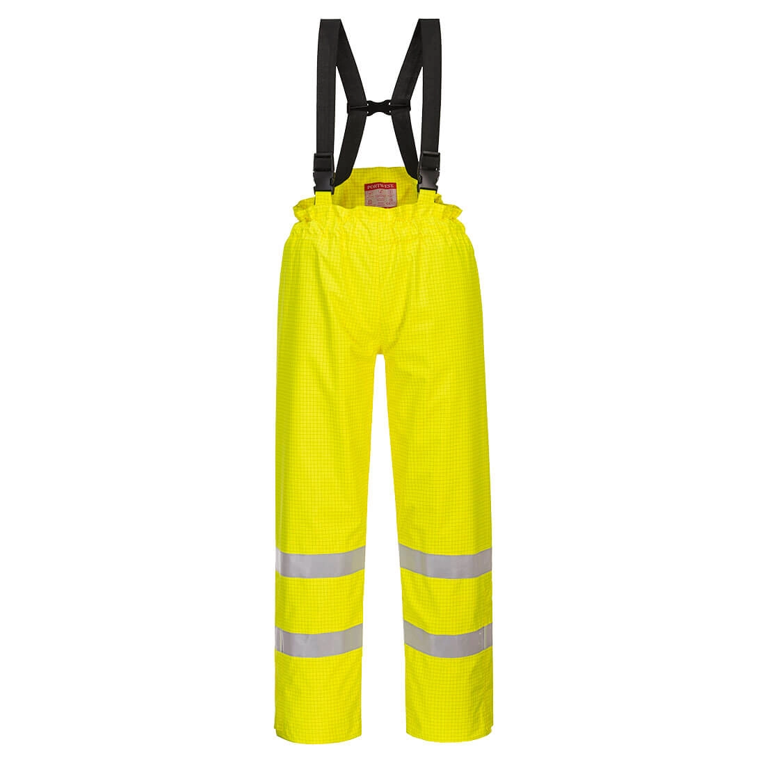 Bizflame Rain Lined Hi-Vis Antistatic FR Trousers