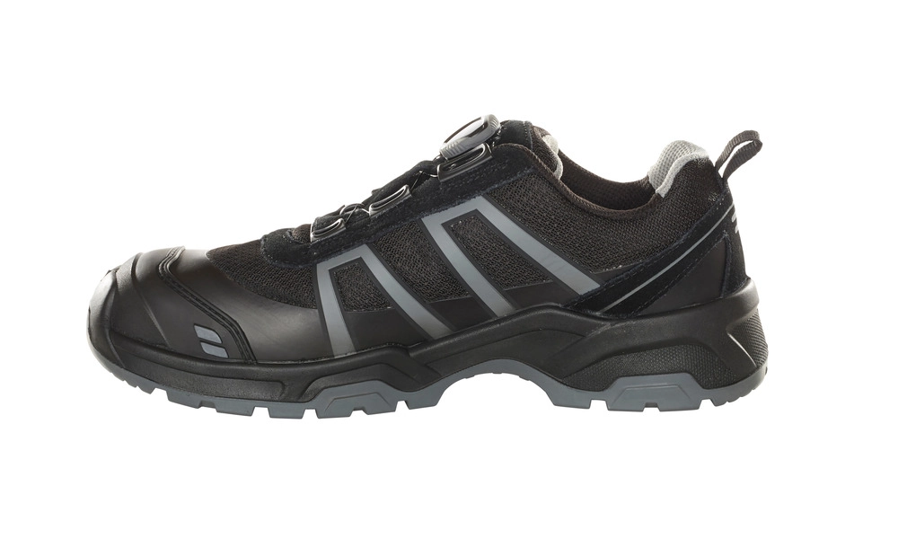 Sicherheitshalbschuh S1P mit BOA® Sicherheitshalbschuh S1P Sicherheitsschuhe Größe 1040, schwarz/hellanthrazit