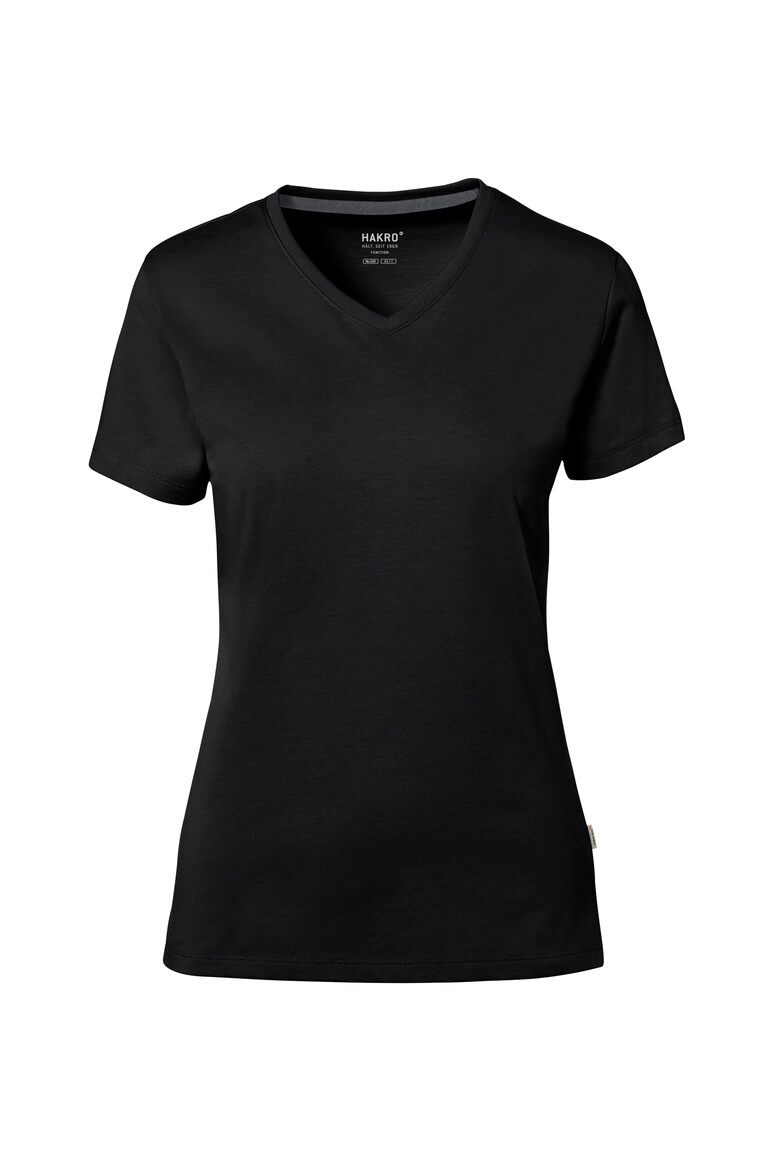 HAKRO COTTON TEC® Damen V-Shirt